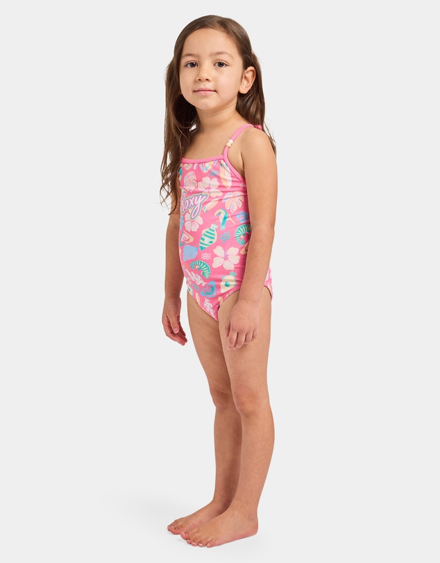 Roxy - Girls 2 to 7 Ocean Lover One Piece Swimsuit