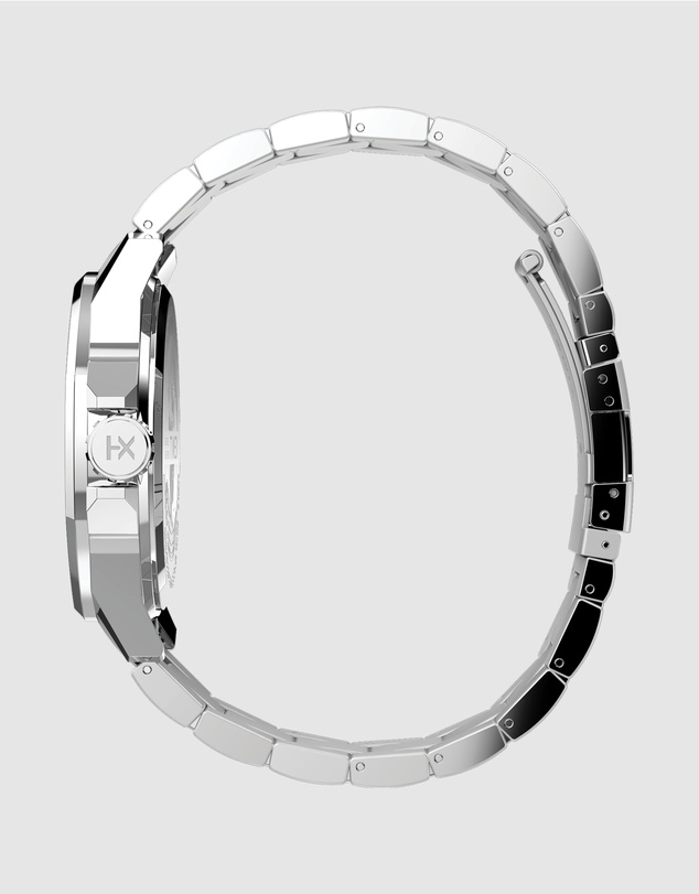 TIMEX - Timex Essex 44mm Silver-Tone Analogue Watch