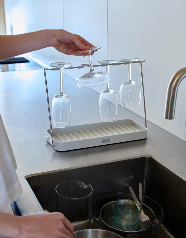 Joseph Joseph - DrySmart Folding Wine Glass Drying Rack