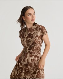 Oxford - Charlotte Printed Twill Dress