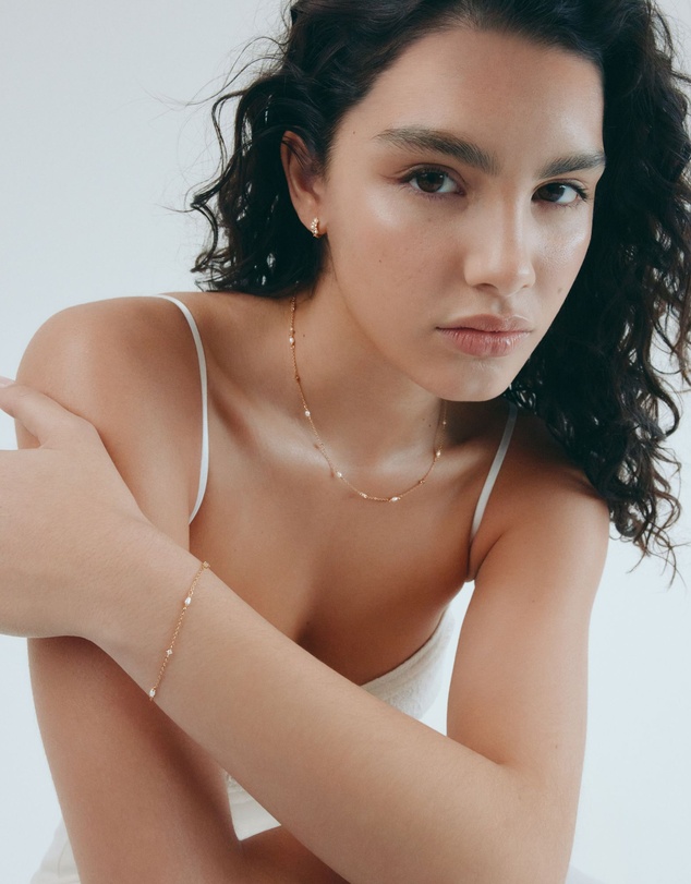 SAINT VALENTINE - Stars & Moons Bracelet - Gold