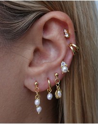 Izoa - Elsa Drop Earrings