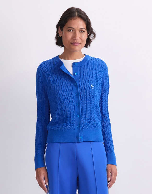 Sportscraft - Elka Cable Pointelle Cardigan