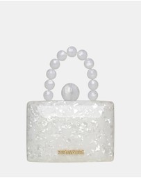 Steve Madden - BAllure White/Gold Handbag