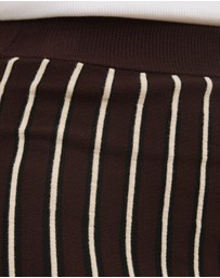 Atmos&Here - Mary Knitted Stripe Midi Skirt