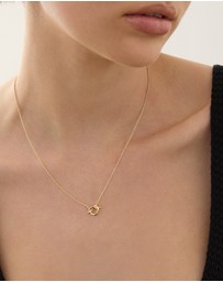 Najo - Eternal Yellow Gold Necklace (45cm+ext)
