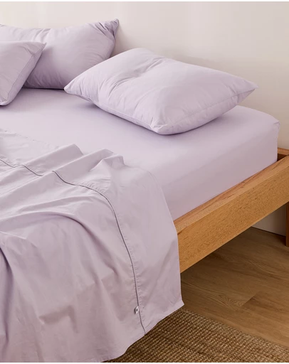 Sheet Society - Leo Washed Cotton Fitted Sheet Set