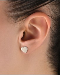 Von Treskow - Von Treskow Flat Heart Studs