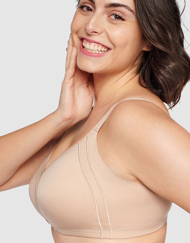 Naturana - Side Smoother Wirefree Minimiser Bra