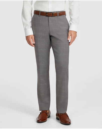 Tarocash - Sovran Check Wool Pant