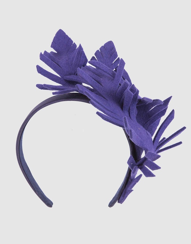 Max Alexander - Felt Leaf Fascinator