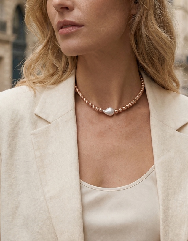 Izoa - Maia Pearl Necklace