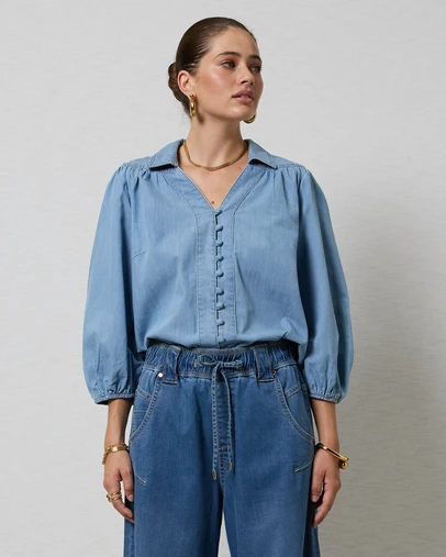 DRICOPER DENIM - Marlowe Denim Shirt