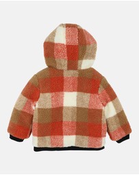 Fox & Finch - Mr Fox Sherpa Check Jacket - Kids