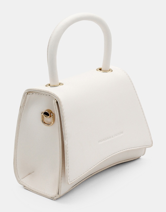 Morgan & Taylor - Zoella Top Handle Bag in White