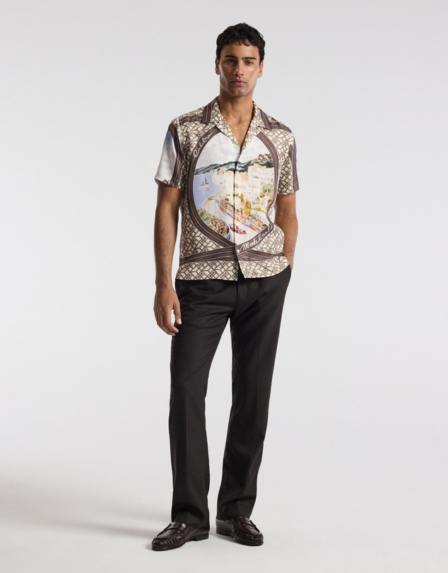 Calibre - Monte Carlo Silk Shirt Natural