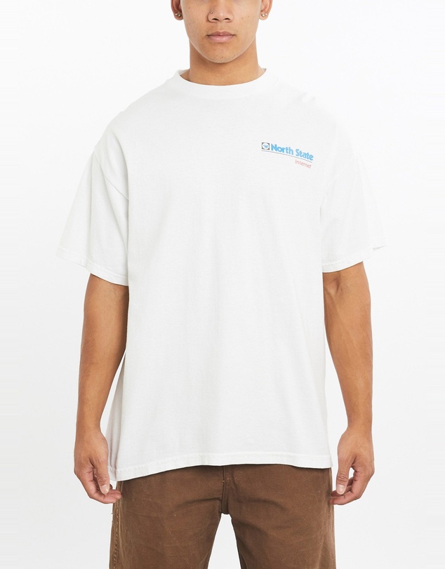 Vintage by The Real Deal - Pre Loved - Vintage North State Internet Tech Tee