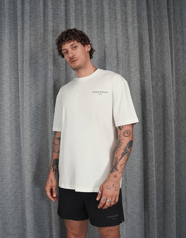 Provence - 1958 Logo T-Shirt Off White