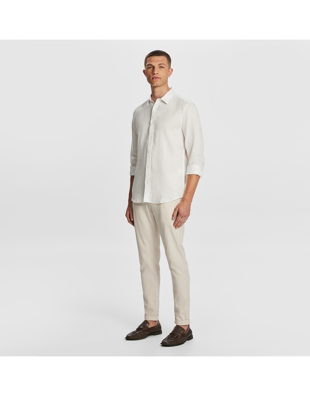 yd. - West Hampton Pure Linen Shirt