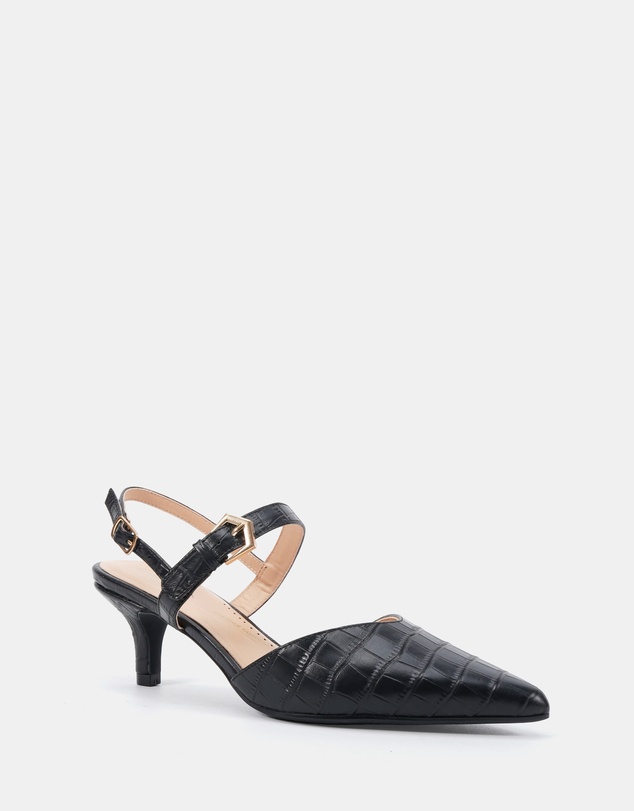 Clarks - Lake Black Croc