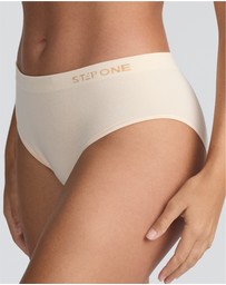 STEP ONE - Women's SmoothFit Bikini Brief - Chic Champagne