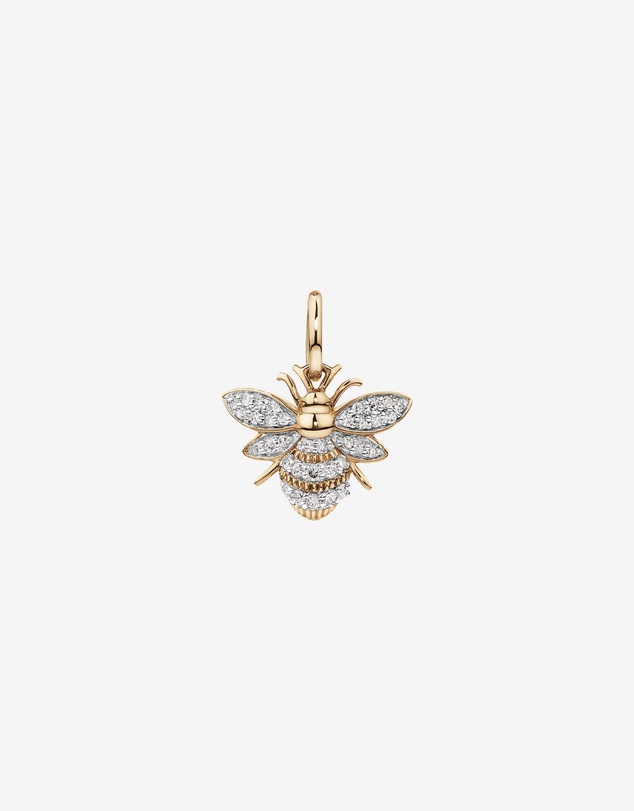 Michael Hill - Diamond Bee Pendant in 10kt Yellow Gold