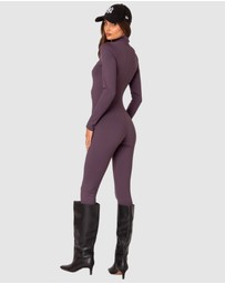 EDIKTED - She is Snatched High Neck Jumpsuit