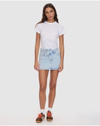 Thrills - Kai Wrap Mid Rise Mini Skirt