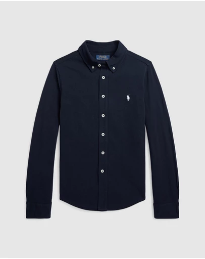 Polo Ralph Lauren - Featherweight Cotton Mesh Shirt - Teens