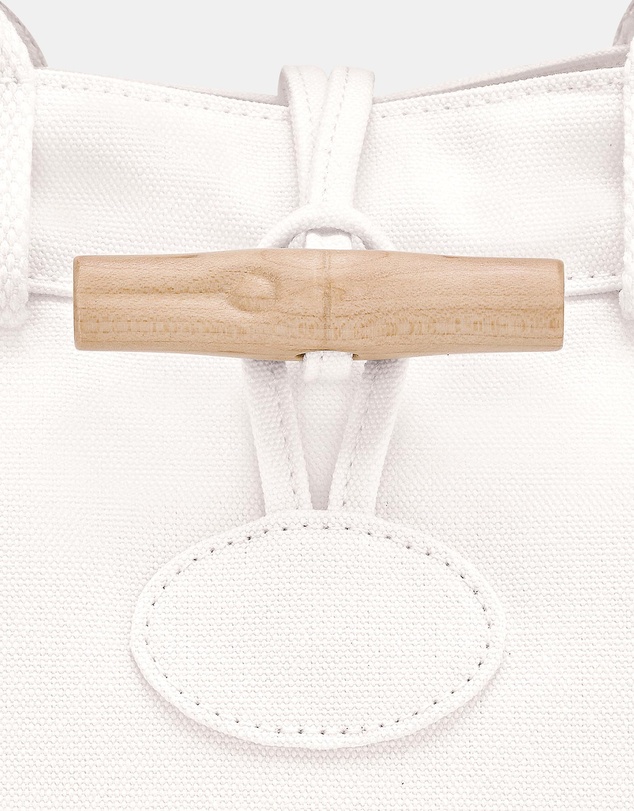 Longchamp - Le Roseau Canvas Tote Bag - Large