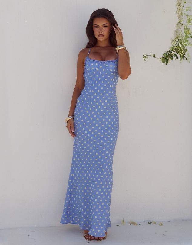 Runaway the Label - Monet Cross Back Maxi Dress