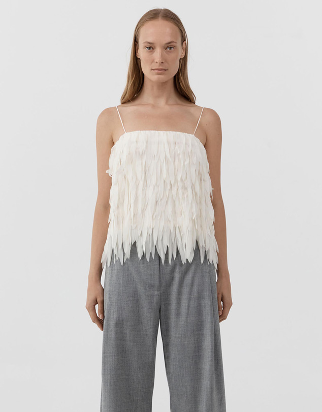 St. Agni - Fringe Tie Top