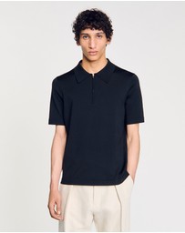 Sandro - Pablo Zip Sweater