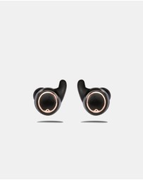 Friendie - AIR Active 2.0 Black and Rose Gold Sport Earbud (True Wireless In Ear Headphones)