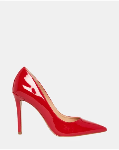 Steve Madden - Evelyn Red Patent Heels