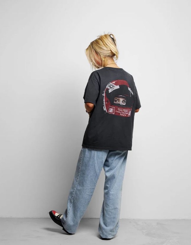 Duke + Dexter - DR1 Helmet Washed Black T-Shirt