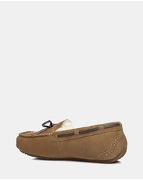 EVERAU - EverAU Ugg Miracle Moccasin Leather Upper Moccasins