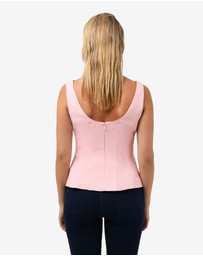 Forcast - Nikki Peplum Top