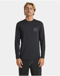 Billabong - Mens Big Wave Daz Long Sleeve Rash Vest