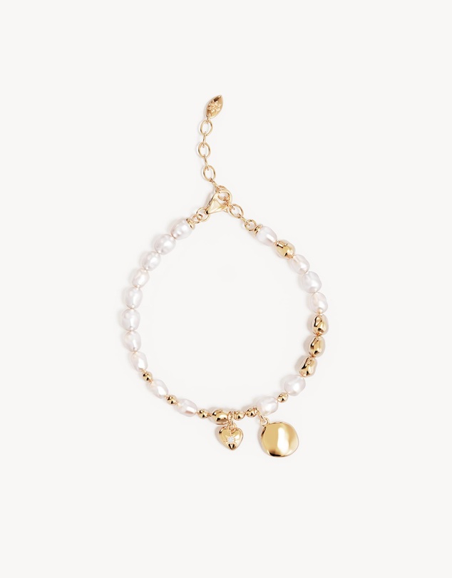 By Charlotte - Under the Moonlight Pearl Bracelet