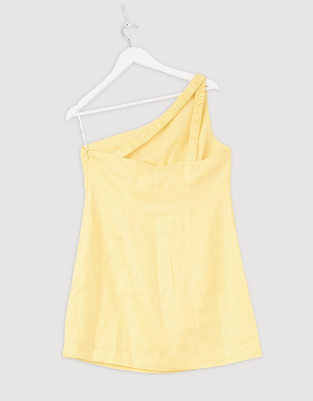 Revibe - Repaired Lover Alora One Shoulder Mini Dress - AU 12