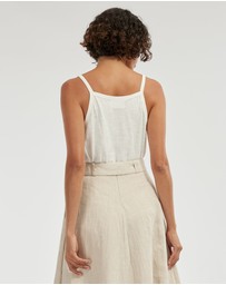 Amelius - Alessi Square Neck Singlet
