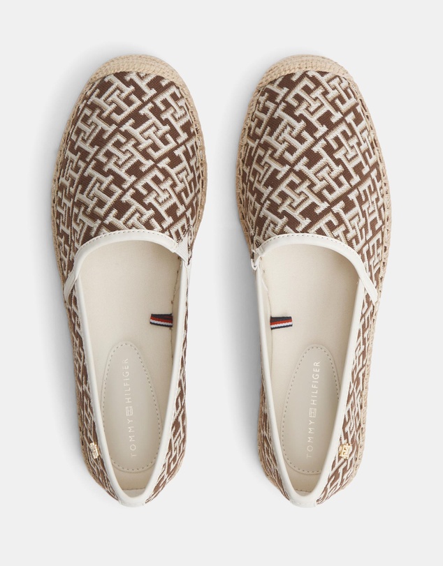 Tommy Hilfiger - Rana Monogram Jacquard Espadrilles - Women's