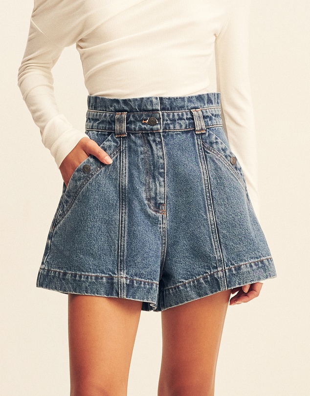 Shona Joy - Raquel High Waisted Flared Short