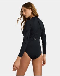 Roxy - Womens Essentials Long Sleeve One Piece Swimsuit
