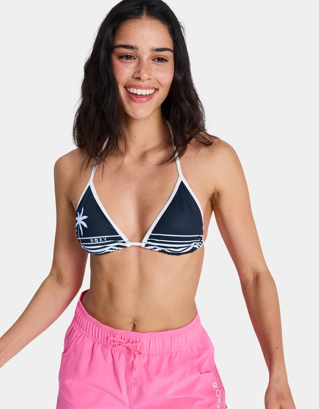 Roxy - Womens The Retro Tiki Tri Bikini Top