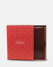 Republic of Florence - Imperial Brown Leather Compendium
