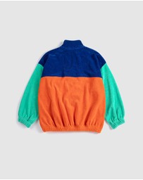 Bobo Choses - Colour Block Zipped Jacket - Babies-Kids