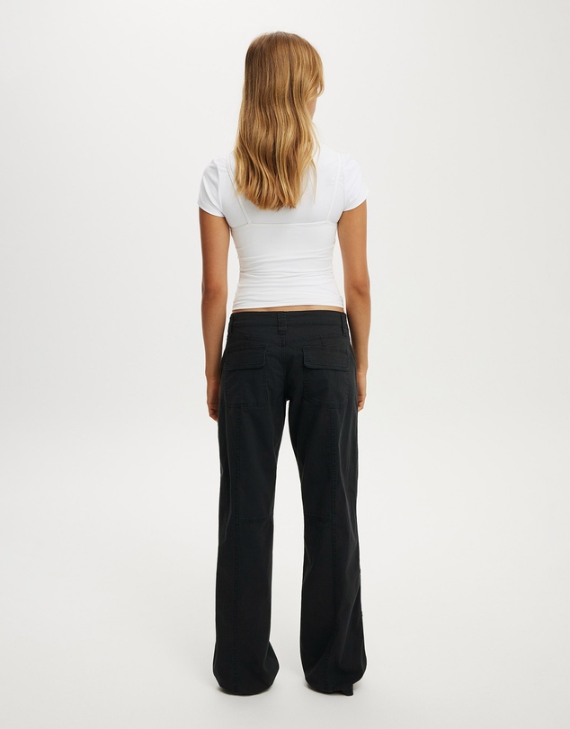 Cotton On - Lexi Low Rise Utility Pant