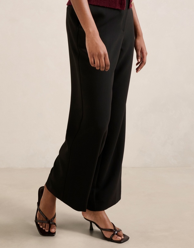 Forever New Petite - Freya Petite High Waist Wide Leg Pants